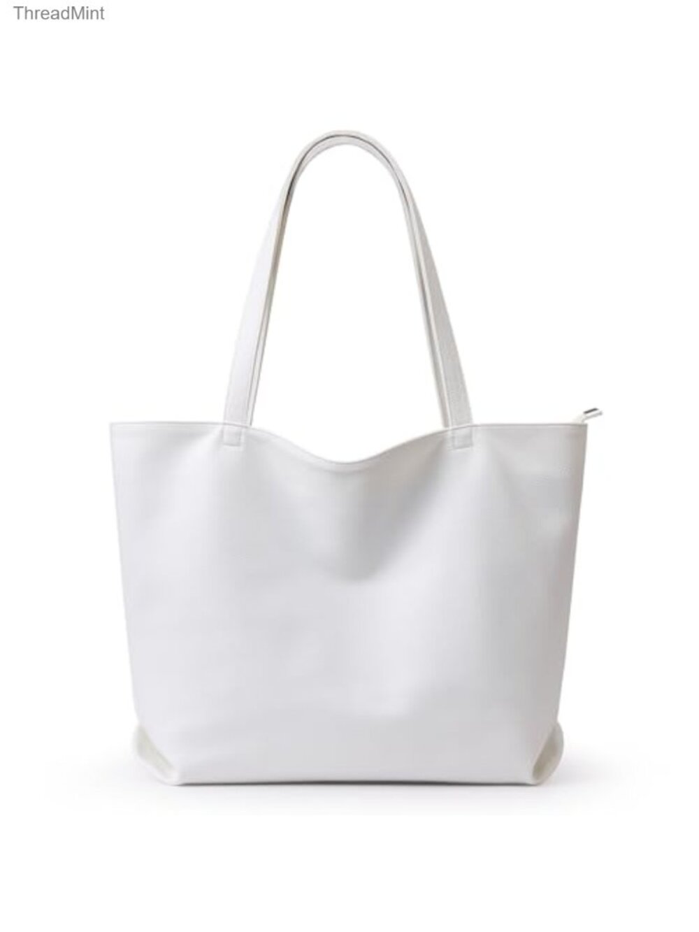 Large Vegan Leather Hobo Tote Bag Zipper Shoulder Purse for Work Travel